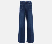 Frame High-Rise Flared Jeans Le Bardot