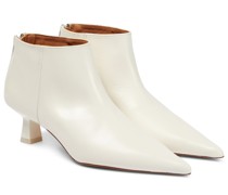 Ganni Ankle Boots aus Leder