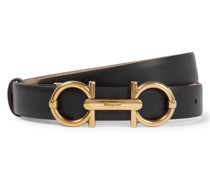 Ferragamo Guertel Gancini aus Leder