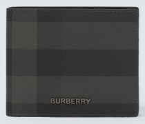 Burberry Portemonnaie mit Leder