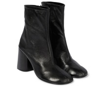 Balenciaga Ankle Boots Glove aus Leder