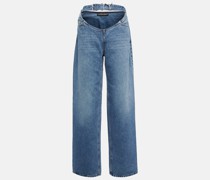 Y/Project Wide-Leg Jeans Y Belt Arc