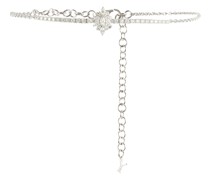 Halskette aus 18kt Weissgold mit Diamanten