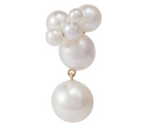 Sophie Bille Brahe Einzelner Ohrring Bisou Perle aus 14kt Gelbgold mit Perlen