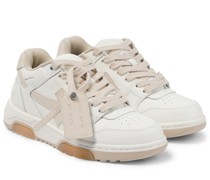 Off-White Sneakers Out Of Office aus Leder