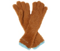 Jacquemus Handschuhe Les Gants Neve aus Faux Fur