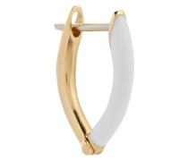 Melissa Kaye Einzelner Ohrring Cristina aus 18kt Gelbgold und Emaille
