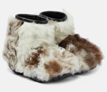 Ankle Boots Snap aus Shearling