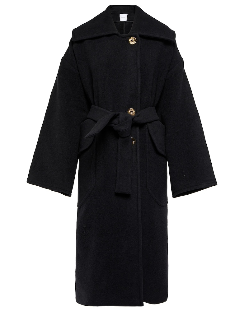 Patou Damen Patou Mantel aus einem Wollgemisch