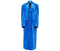 Vetements Oversize-Mantel aus Samt