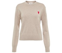 Ami Paris Pullover Ami de Cour aus Wolle