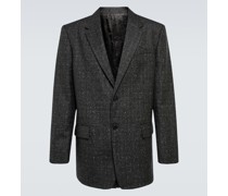 Versace Blazer aus Woll-Tweed