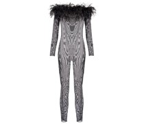 Oseree Jumpsuit aus Mesh