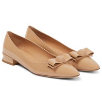 Ferragamo Ballerinas Katrin aus Lackleder