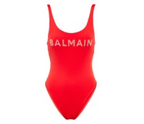 Balmain Verzierter Badeanzug