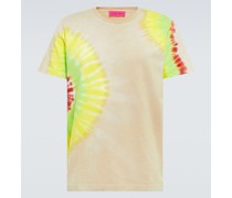 The Elder Statesman T-Shirt aus Baumwolle und Kaschmir