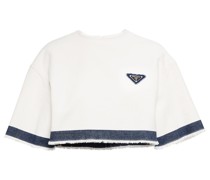 Prada T-Shirt aus Denim