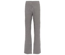 Nanushka Hose Tabbie aus Seersucker