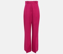 Nina Ricci High-Rise-Hose aus Gabardine