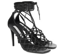 Sandalen aus Lederimitat
