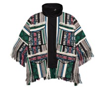 Sacai Jacke aus Woll-Jacquard