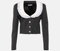 Alessandra Rich Blazer aus Wolle
