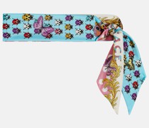 Versace Bedrucktes Tuch aus Seide