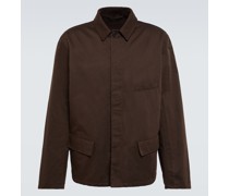 Lemaire Jacke aus Baumwolle und Leinen