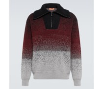 Missoni Pullover mit halbem Reissverschluss
