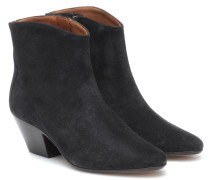 Isabel Marant Ankle Boots Dacken aus Veloursleder