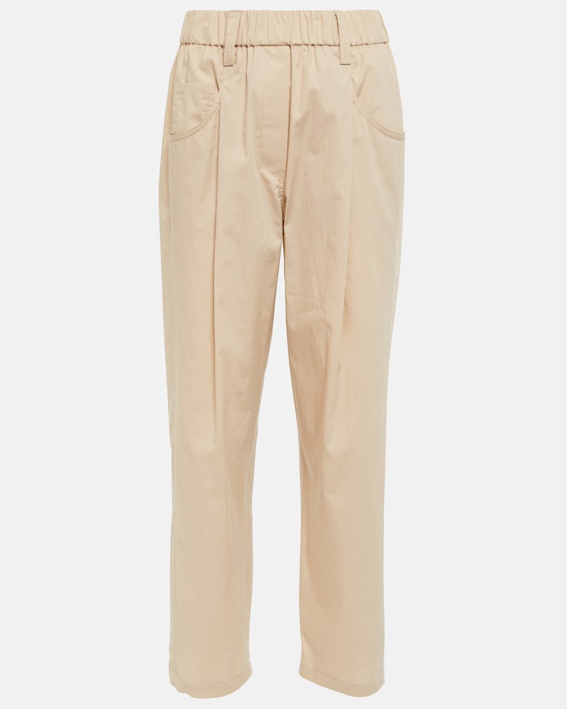 Brunello Cucinelli Damen Brunello Cucinelli Hose aus Baumwolle Brunello Cucinelli Damen Brunello Cucinelli Hose aus Baumwolle