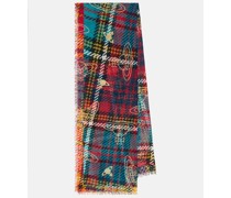 Vivienne Westwood Schal Mac Andy aus Wolle und Seide