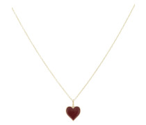 Sydney Evan Halskette Heart aus 14kt Gelbgold