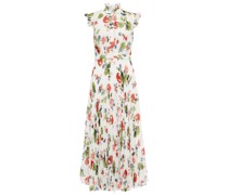 Erdem Midikleid Roisin aus Voile