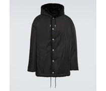 Jacke mit Faux Fur