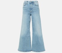 High-Rise Flared Jeans Le Palazzo Crop