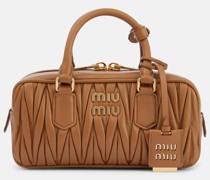 Miu Miu Tote Arcadie aus Matelasse-Leder