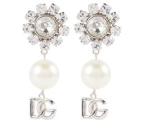 Dolce&Gabbana Verzierte Ohrringe mit Perlen