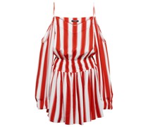 Gestreiftes Minikleid