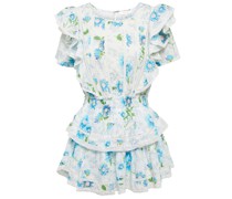 LoveShackFancy Minikleid Natasha aus Baumwolle