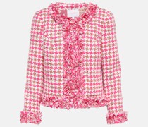 Carolina Herrera Jacke aus Tweed