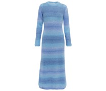 Maxikleid aus einem Wollgemisch