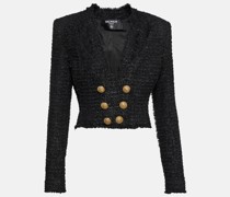 Verzierte Jacke aus Tweed