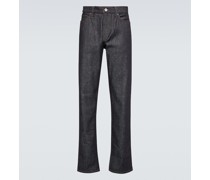 Zegna Mid-Rise Straight Jeans