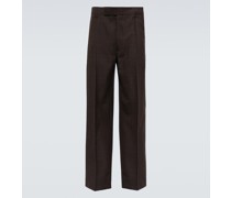 Prada Karierte Hose aus Wolle