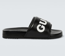 Gucci Pantoletten aus Leder