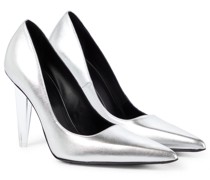 Pumps Ice aus Metallic-Leder