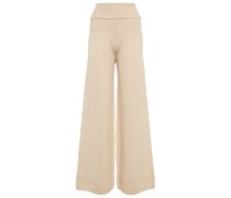 Hose Theia aus Wolle und Kaschmir