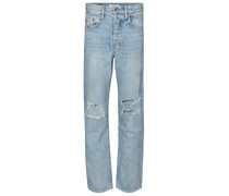 GRLFRND Mid-Rise Jeans Distressed Isabeli