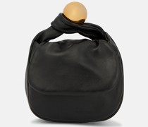 Jil Sander Clutch Kleine aus Leder